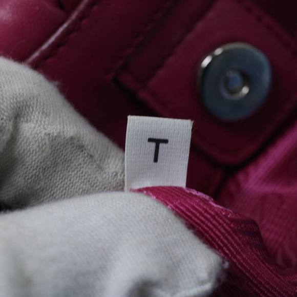 PRADA Shoulder Bag Nylon Leather Pink Auth yk8547 - Picture 11 of 16